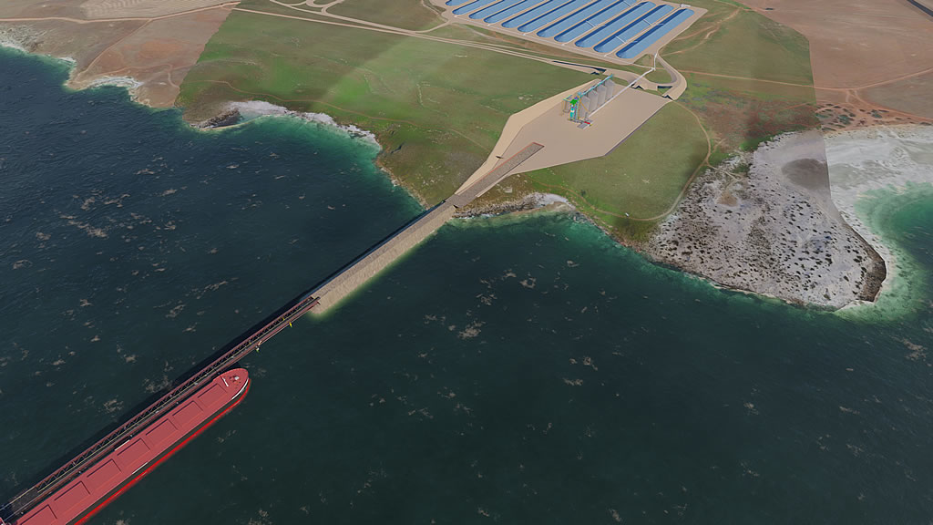 port spencer grain construction south australia